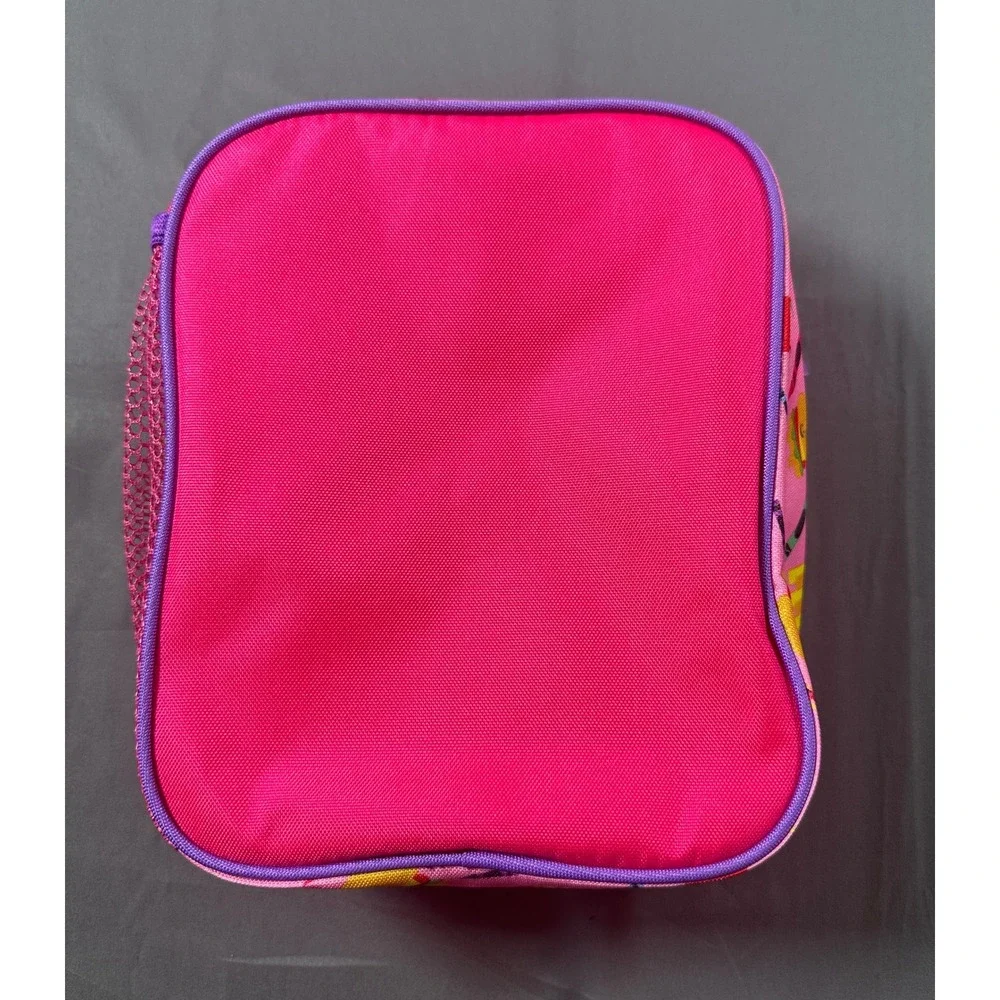Igloo Crayola Stay‎ Sharp Insulated Lunch Box Bag Pink Food Crayon Print-Rare